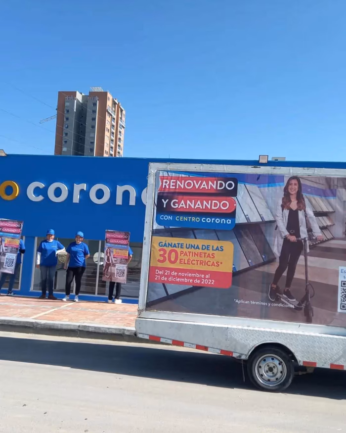 Activación de marca en campaña publicitaria