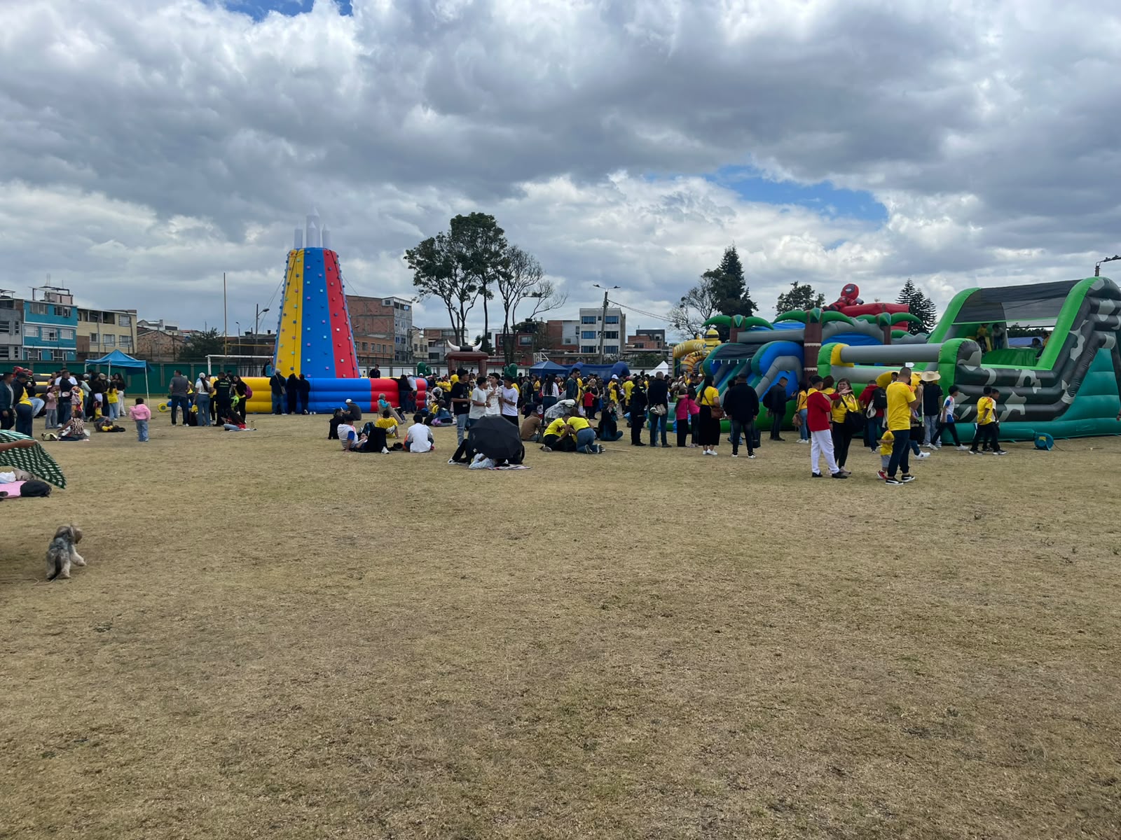 Inflables y atracciones para las familias de NUSEFA Bogotá