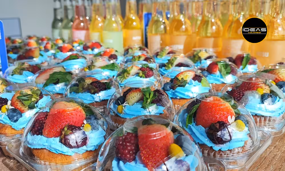 Fiesta de fin de año empresarial en Bogotá